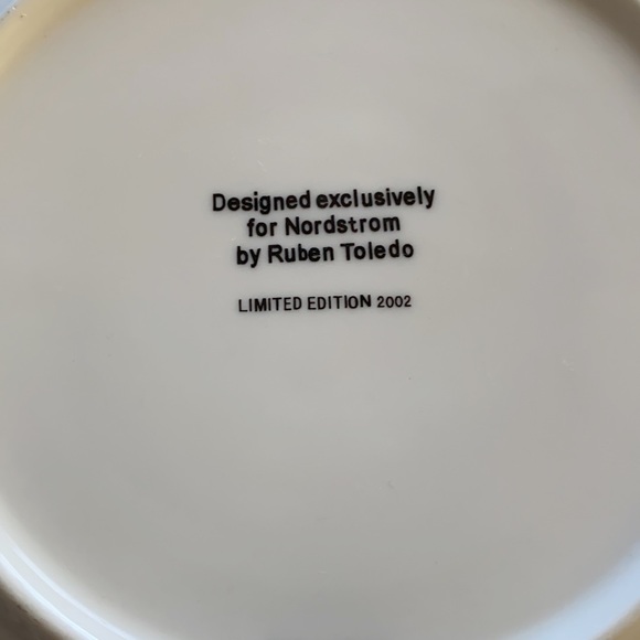 Ruben Toledo Designed for Nordstrom Fashion Show Mall Collectible Trinket Dish - Picture 4 of 6